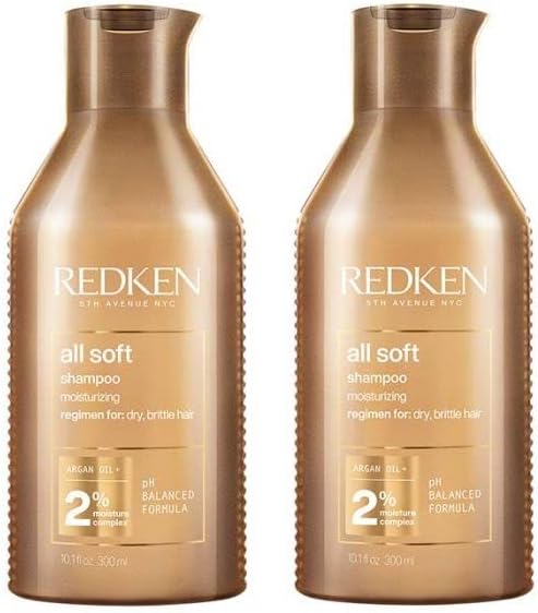 Redken All Soft Shampoo 300ml Double