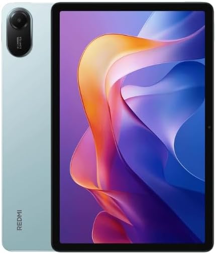 XIAOMI Redmi Pad 2 + CASE Only WiFi (Arama veya Metin Yok) 11" 2,5K Octa Core 4 Hoparlör Global ROM 9000mAh Bluetooth 5.3 8MP Model 25040RP0AL (Yeşil + Kılıf, 256 GB + 8 GB)