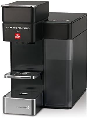 Francis Francis for Illy 60068 Y5 Duo Espresso & Coffee Machine, Black by Francis Francis for illy