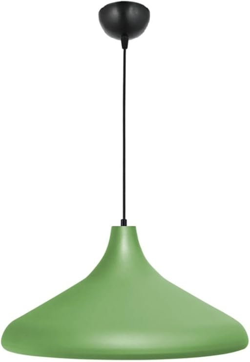 Lambadar Retro Rustik Model Modern Metal Tekli Yeşil Sarkıt Avize Cafe Yeşil Tek Ebat 35 X 74 3506-Svm101Yeşil
