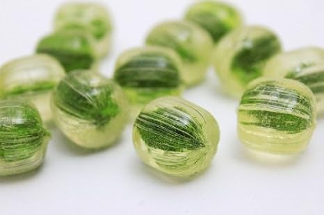 Kyō Candy, Crystal Candy with Matcha, Approx. 22 Seeds / 3.2 oz 90 g Individually Packaged