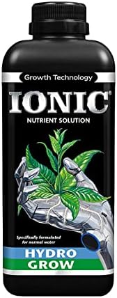 Ionic - Hydro Grow & Bloom 1 Litre Soft Water Hydroponic Nutrients (1L - Hydro Grow Soft Water)