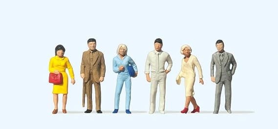 Preiser 1/87 th - PR14135 - Model railway - Passers-by