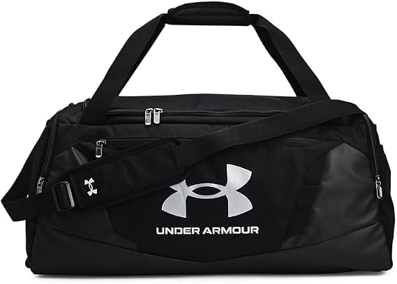 Under Armour UA Undeniable 5.0 Duffle MD Unisex Yetişkin Spor Çanta Black / Black / Metallic Silver Tek Beden