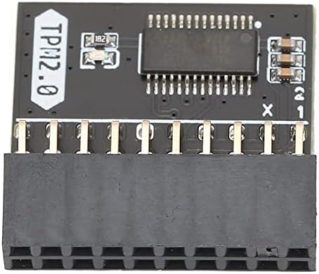 20Pin TPM2.0 Module,TPM 2.0 Encryption Security Module 20Pin 2 10P Standalone Crypto Processor TPM 2.0 Module for for for