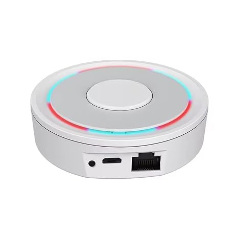 XRC TECH Newest Multi-mode Smart Home Gateway ZigBee WiFi Bluetooth Mesh Wired Hub Work with Tuya Smart App Intelligent Home Hub Voice Control via Alexa Home