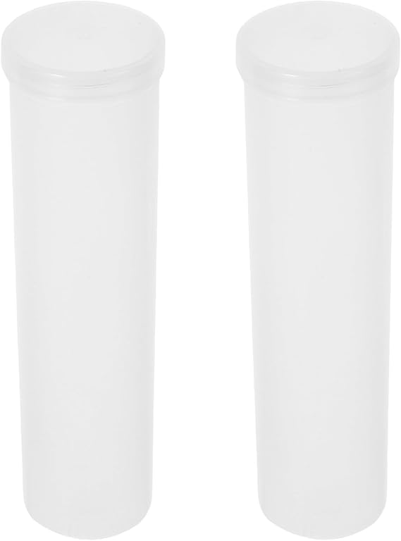 Healeved 2pcs Airtight Pastry Storage Boxes for Chips and Biscuits, Pp Material Cylinder Containers for Home Kitchen Use, Multifunctional Food Storage Solution