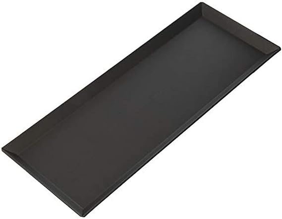 LloydPans Kitchenware Long Flatbread Pizza Pan, Aluminium, Multi-Colour, 38.1 x 12.7 x 0.25 cm