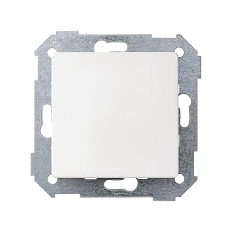 Simon 82 Concept Switch White Matte Anti-fingerprint Wall Switch Ip20