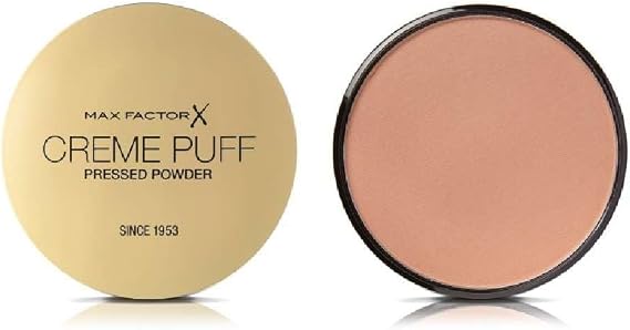 Max Factor Creme Puff, Pressed Compact Powder, 005 Translucent, 21 G