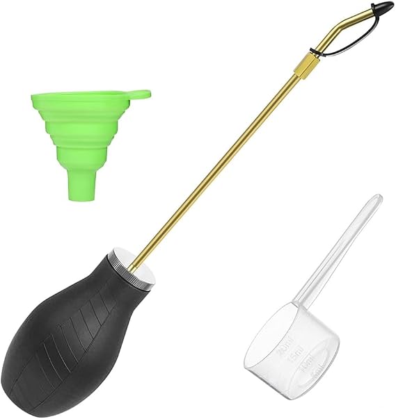 Hand-Held Powder Applicator Powder Sprayer for Diatomaceous Earth and Other Household Powder Applications
