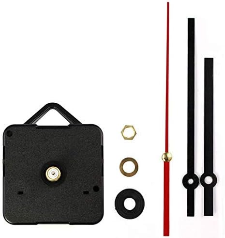 Wall Clock Movement Clock Mechanisms Hands Quartz Diy Wall Clock Movement Mechanism With Hook Operated Diy Repair Parts Replacement Black Creative And Exquisite WorkmanshipStrong and Long- Lasting