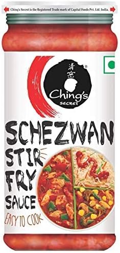 Chings Schezwan Sauce 250g (Pack of 1) – Stir Fry Sauce – Makes Your Food Tantalizing and Delicious
