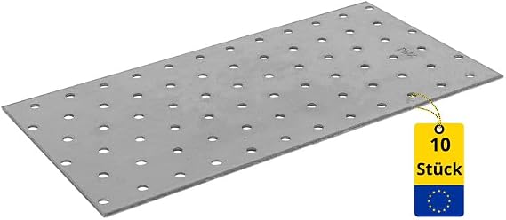 DMX PP19 Perforated Plate 240x120x2,0 – 4419, Bulk Pack of 10
