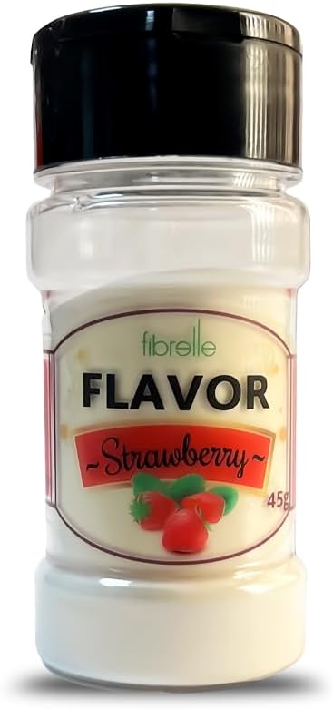 Fibrelle Flavor Çilek Aromalı Toz Aroma 45 g