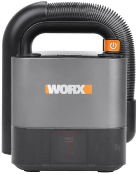 Worx WX030.9 Araba Elektrikli Süpürge 20V (S/Bat), 20 V, Siyah