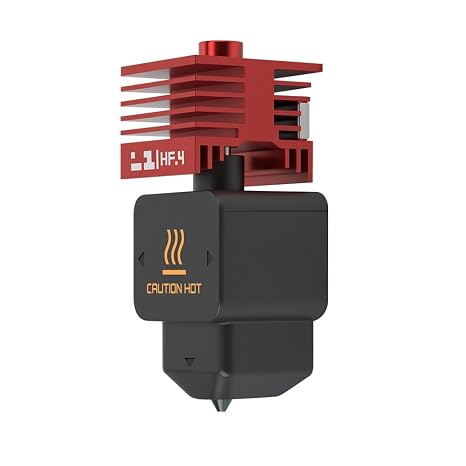 Hotend for Bambu Lab H2D/H2S/A1/A1mini 3D Printer Heating Block High Flow with 0.4/0.6/0.8mm Nozzle Lab H2D Hot End (0.4mm)