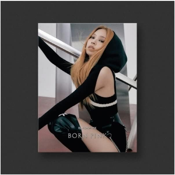 BORN PINK 2nd Album Version Booklet+Selfie photocard+Accordion lyrics paper+Tracking JENNIE Version