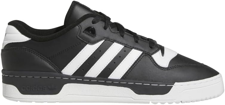 adidas Men's Rivalry, Black/White/Black, 5