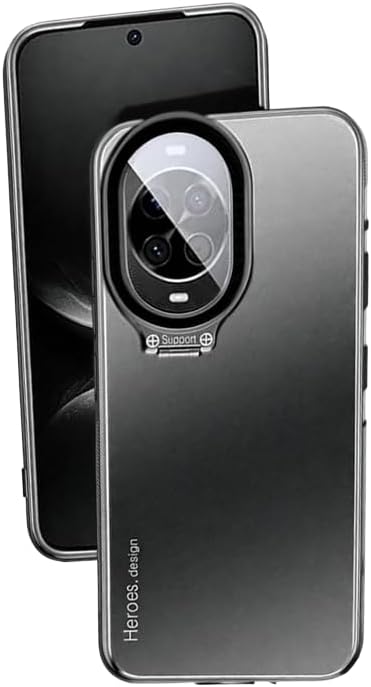 Microcase Huawei Nova 13 Pro ile uyumlu Rome Serisi Kamera Koruma ve Standlı Kılıf AL4968