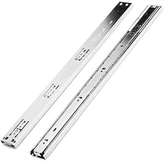 Samet Galvanizli Teleskopik Çekmece Rayı 35x450