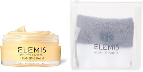 ELEMIS Pro-Collagen Cleansing Balm 100g & Cleansing Cloth Duo Cleansing Set