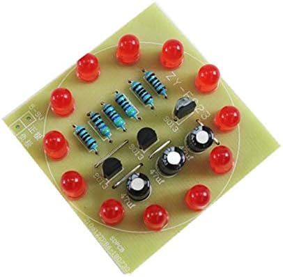 TopHomer LED DIY Kit, LED Flash Circuit Parts Electronic Fun Suite Gift Electronic LED Kit