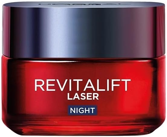 L'Oréal Paris - Revitalift - Laser X3 - Cream Masque Nuit Triple Action - Anti-Rides & Multi-Correction - Anti-Âge - 50 ml