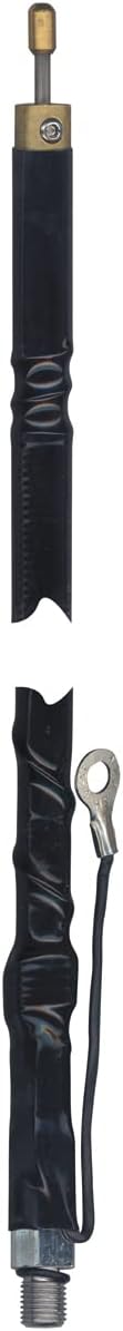 Wilson Antennas 305-480 Silver Load FGT Series Black 2 Foot Fiberglass Whip