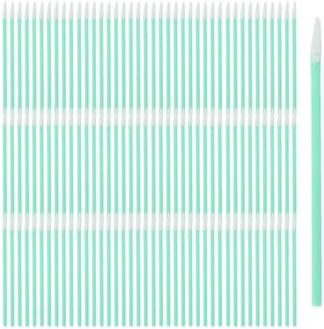 100 PCS Pointed Cleaning Swabs, Anti Static Dust Free Cotton Buds with Tapered Tip for Inkjet Printer Print Head Camera Optical Lens Electronics and Auto Detailing
