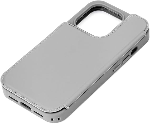 iPhone 15 Pro Back Flip Case Gray