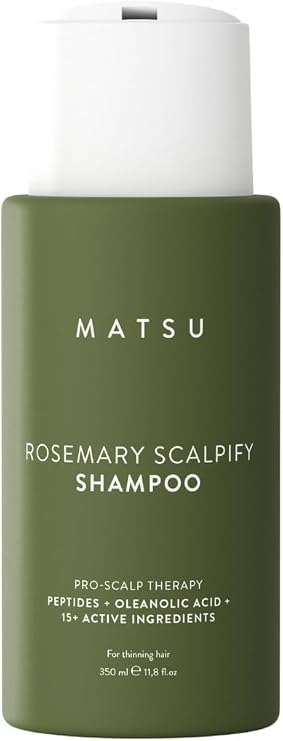MATSU Scalpify Biberiye & Biotin Dökülme Karşıtı Şampuan Saç Uzatma Destekli ve Arındırıcı 350 ml