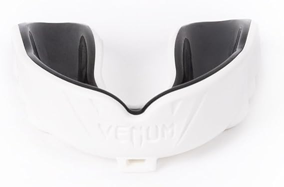Venum Challenger Mouthguard - Strap/Strapless - White/Black