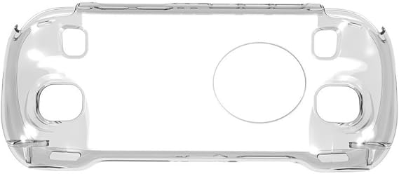 Risveglio for Slim Transparent Cover for AYANEO KONKR Pocket FIT - for TPU Shell Edge Cushioning Design Portable Carry Box Handheld Game Console 23x10x4cm(Transparent)
