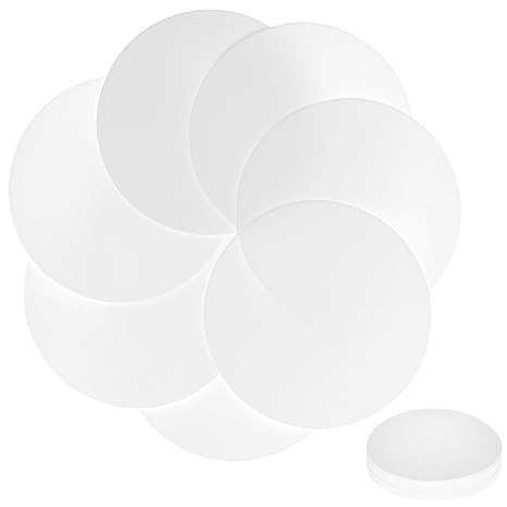 QWORK 100 x Laboratory Filter Paper 110mm Diameter Medium Speed