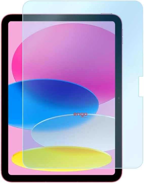 Engo Apple iPad 11. Nesil iPad A16 İle Uyumlu Ekran Koruyucu 9H Temperli Kırılmaz Esnek Nano Cam, Çizilmeye Ve Darbeye Dayanıklı Koruma, HD Şeffaf 11 inç