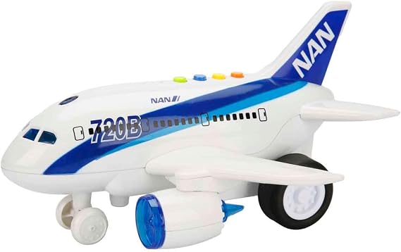 Maxx Wheels Sesli Işıklı Uçak Planebus 720A/720B 24 Cm