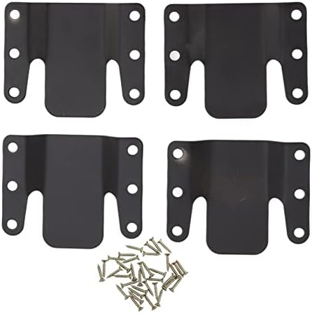 Sectional Sofa Connecting Bracket Set of 4 Easy Assembly for Modular Sofas - Sturdy Interlocking Sofa Connections with Screws
