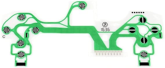DAGIJIRD Game Controller Flexible Circuit Film Cable Ribbon Conductive Keyboard Flex PCB JDM-040 Replacement for PS4 Pro