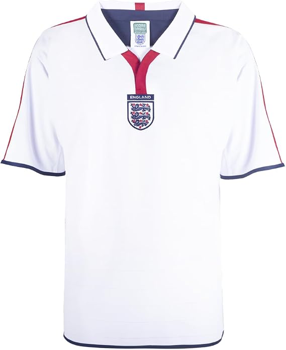 Score Draw England 2004 Retro Football Shirt
