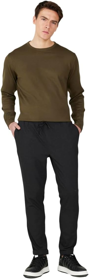 ALTINYILDIZ CLASSICS Normal Bel Slim Fit Pantolon, ET0100000010_SYH
