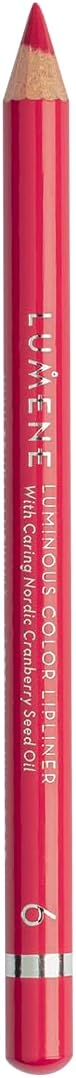 LUMENE Luminous Color Lipliner Kalıcı Ve Bakim Yapan Dudak Kalemi 6 Wild Rose