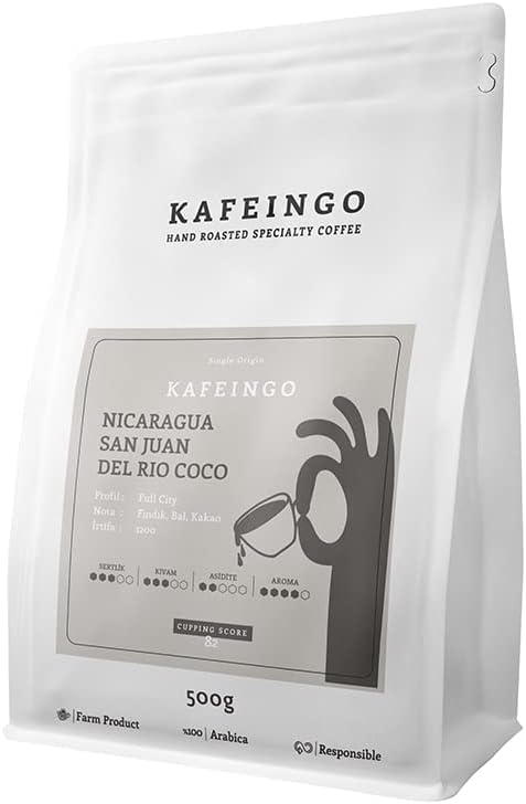 Kafeingo Filtre Kahve - Nicaragua San Juan 500 gr