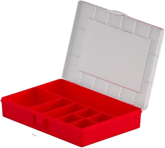 Hünersdorff Sorting Box (PS) Sturdy red 608100