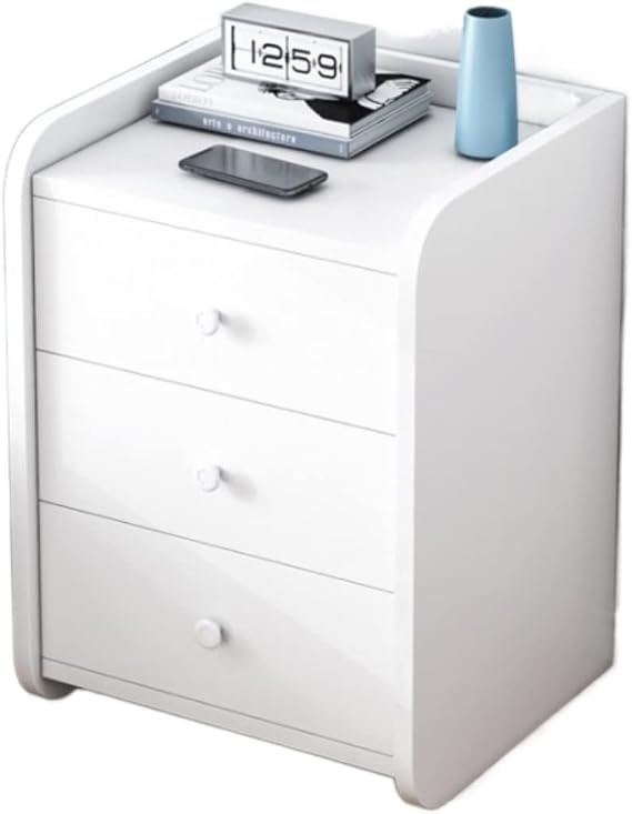 Bedside Table Night Table Bed Stand Wood Night Stand Bedside Table Storage Cabinet Two-Layer Simple Bedside Cabinet For Home Bedroom Bed Side Table Nightstand Night Stands ( Blue : B , Size : 33*30*58