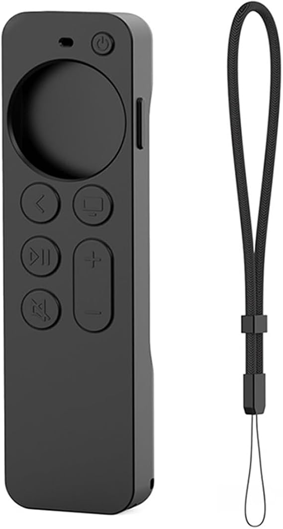 Namvo Remote Control Protective Cover Compatible with Apple TV 4K Siri Remote Silicone Cover Striped Anti-Slip Remote (2nd Gen)2021(3rd Gen)2022?