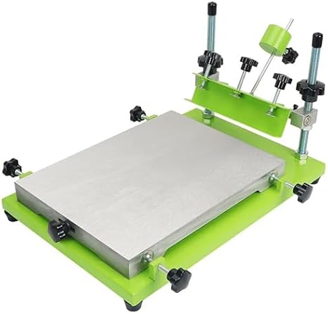 Silk Screen Printing Machine, Desktop T-Shirt Printer with Squeegee for DIY and Professional Projects
