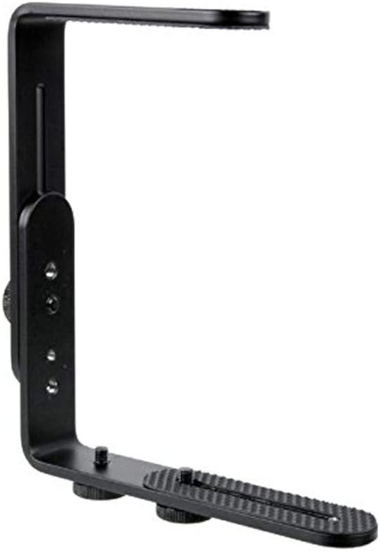 Ayex Ayarlanabilir Flash Bracket, L Şekli Flaş Dirseği