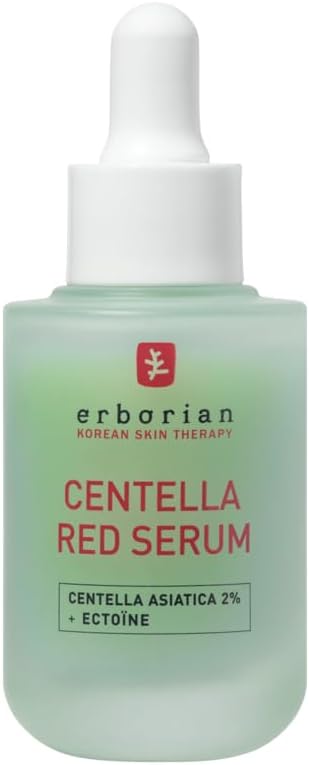 Erborian - Centella Red Serum - 24h Anti-Redness Facial Soothing Concentrated Serum - Soothes and Reduces Redness - Korean Cosmetics - 1 fl oz
