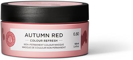 Maria Nila Color Refresh Autumn Red – Refreshes Warm Autumn Red Tones